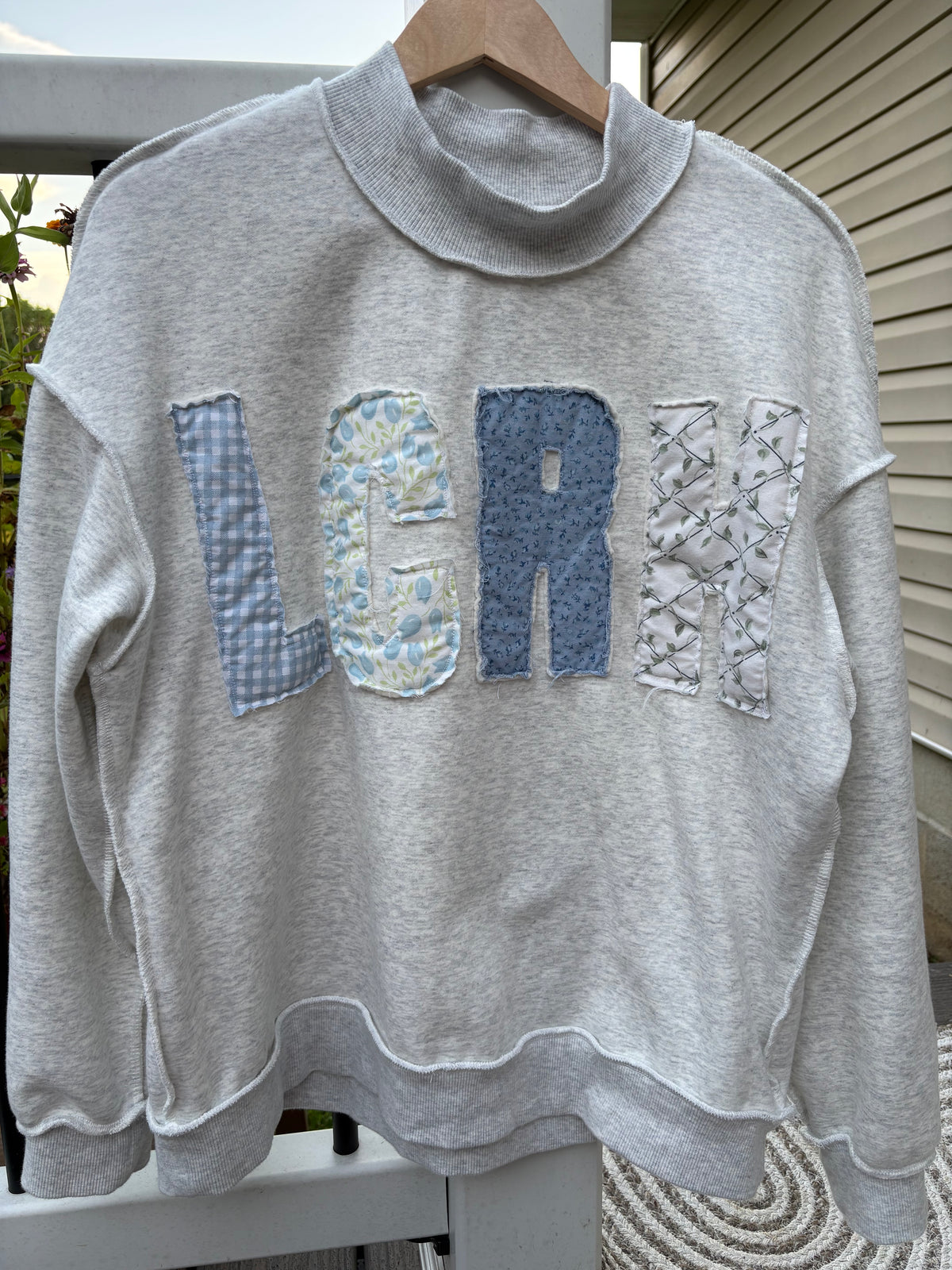 LCRH Patchwork Mockneck