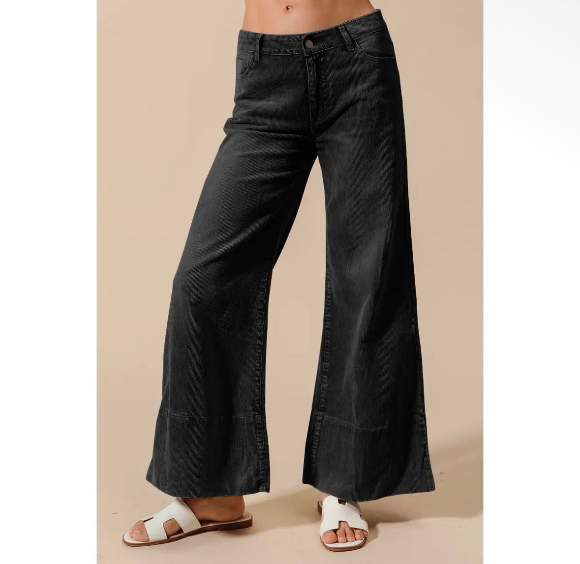 Black Corduroy Pants